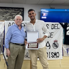 Dani Ceballos, homenajeado en Utrera: “Hala Madrid”