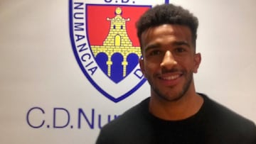 Derik Osede, a prueba en el Numancia.