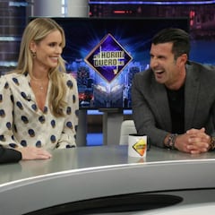 Figo y Helene Svendin en 'El Hormiguero': la anécdota de Ronaldo, el sueco y Barcelona