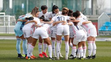 Jugadoras del Real Madrid femenino.