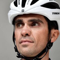 Contador, ante la montaña: "Llega una carrera diferente"