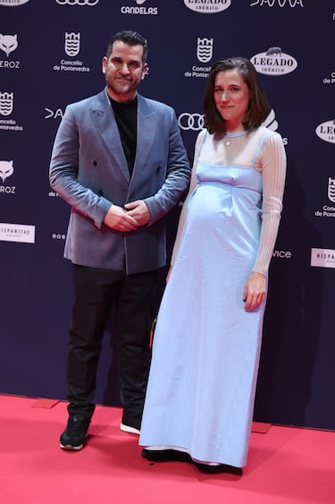 La directora y guionista Carla Simón posa en la alfombra roja de los Premios Feroz 2025.