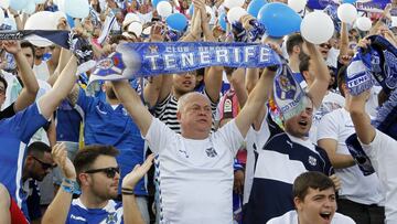 Aficionados del Tenerife.