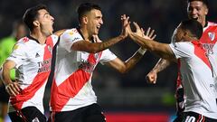 River Plate y Banfield jugaron su partido por la fecha 10 del torneo argentino. Juan Fernando Quintero dio la asistencia para el segundo gol