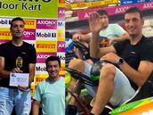 Scaloni, campeón del mundo y campeón en los go karts