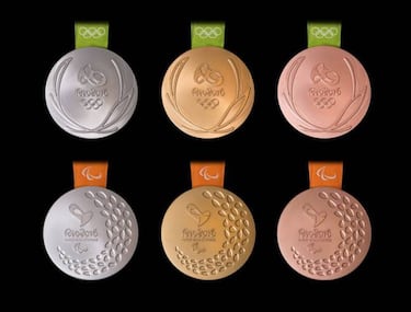 Presentadas las medallas que se entregarán en Río 2016