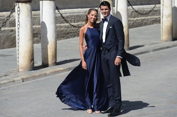 Alvaro Morata y Alice Campello. 