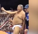 El festejo épico de un hincha de Lanús en histórica clasificación