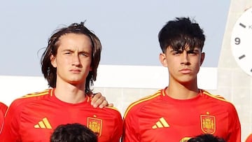 Joan Martínez junto a Marc Bernal