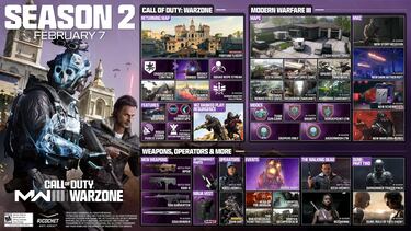 CoD Modern Warfare III and Warzone Season 2 content drop and launch today, February 7th
