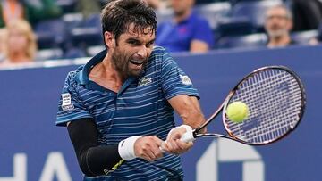 Pablo Andujar durante un partido de esta temporada.