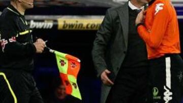 Dos partidos a Albelda por menospreciar a los árbitros