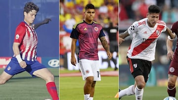 Andr&eacute;s Solano, &#039;Cucho&#039; Hern&aacute;ndez y Jorge Carrascal, 3 colombianos Sub 21 a seguir en el exterior.