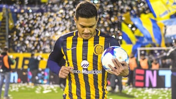 Teo Guti&eacute;rrez, ex delantero de Rosario Central y nuevo jugador de Junior