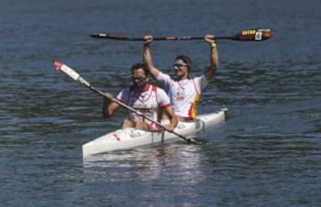 Bouzán y Fernández ganan por séptima vez consecutiva el Descenso del Sella.
