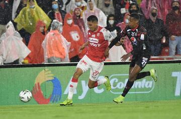 Independiente Santa Fe venció 3-2 a América de Cali en la vuelta disputada en El Campín y se quedó con el título de la Superliga BetPlay.