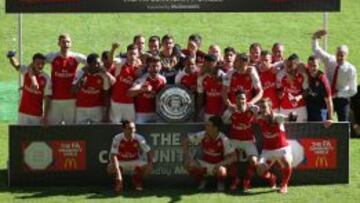 El Arsenal, campeón de la Community Shield.