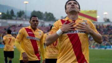 Héctor Mancilla fue el último chileno en anotar por un equipo extranjero en Copa Libertadores, jugando por Morelia en 2014.