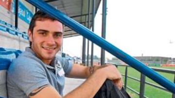 <b>EL ARIETE MARCA EL 45 POR CIENTO DE LOS GOLES DEL RECRE. </b> Adrián Colunga lleva cuatro jornadas marcando de forma consecutiva. Ha batido el récord de Mansilla y Uche con tres jornadas seguidas anotando. Además, el asturiano lleva cinco de los 11 tantos del Decano este año. Es decir, marca el 45 por ciento de las dianas.