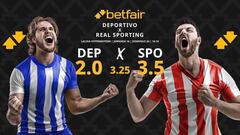 RC Deportivo vs. Real Sporting: horario, TV, pronósticos, estadísticas y clasificación