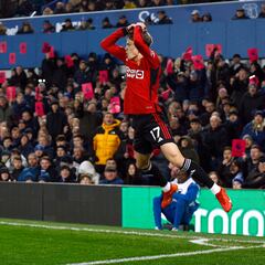 Garnacho se viste de Cristiano