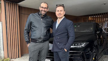 El nuevo juguete de Jorge Lorenzo: un Lamborghini Urus “recién salido del horno”