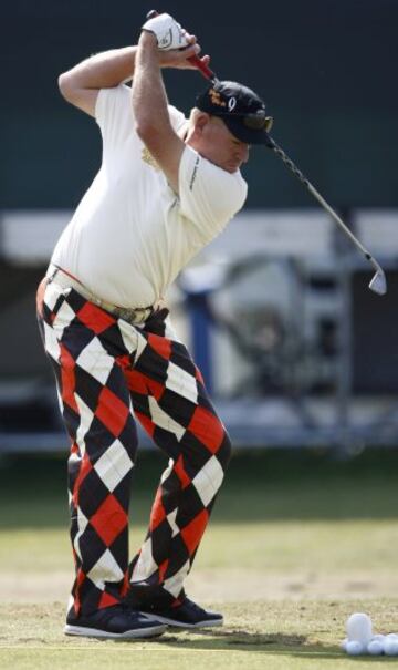 El golfista John Daly y sus extravagantes pantalones