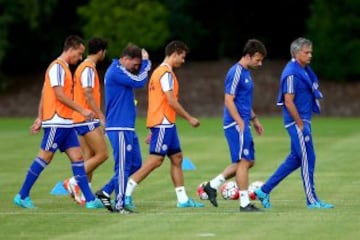 El Chelsea de Falcao y Cuadrado se prepara para la final de la Community Shield