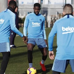 Umtiti tiene prisa por ayudar ante la sombra de De Ligt