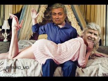 Los memes del enfrentamiento Wenger-Mourinho