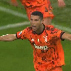 El imponente gol de Cristiano en el 89' que evita una crisis en la Juve