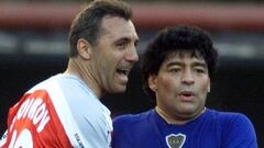 Stoichkov y Maradona | Twitter