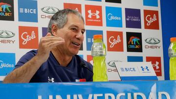 Futbol, Conferencia de Prensa del entrenador de Universidad Catolica.
El DT de Universidad Catolica Ariel Holan realiza conferencia de prensa en San Carlos de Apoquindo.
Santiago, Chile.
29/12/2022
Javier Salvo/Photosport