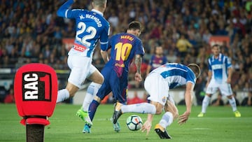 El extraño silencio en RAC1 tras comprobar que era fuera de juego el gol Messi