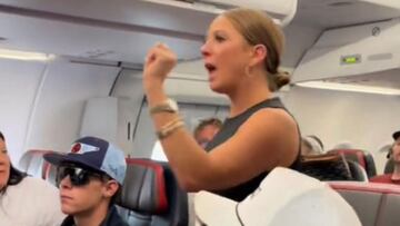 La mujer que se hizo viral tras acusar a un pasajero de American Airlines de no ser "real" ha roto el silencio. Aquí todos los detalles.