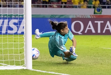 La Selección Colombia perdió 1-0 ante Brasil en cuartos de final y quedó eliminada del Mundial Femenino Sub 20. La Canarinha, a semis.