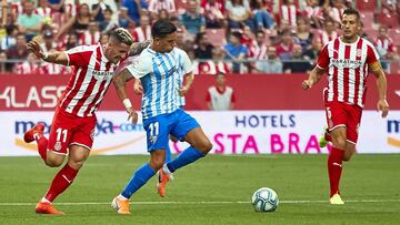 Málaga - Girona: horario, TV y cómo y dónde ver.