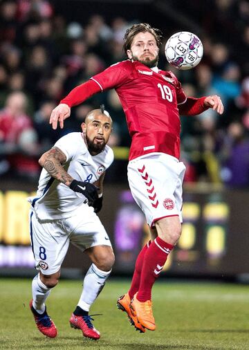 En el Portland Park de Aalborg, La Roja disputó su segundo partido de la era del colombiano Reinaldo Rueda como entrenador.