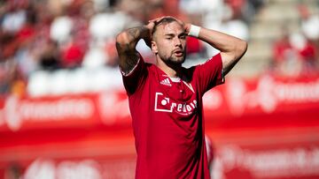 Carrillo, ante el CD Castellón.