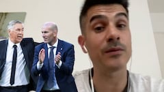 La gran diferencia entre Zidane y Ancelotti según Álvaro Benito