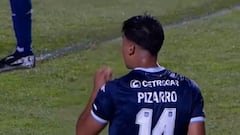 Damián Pizarro fue titular en Racing y esta fue su única chance de anotar: así acabó la jugada