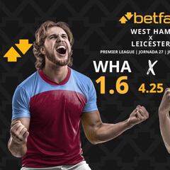 West Ham vs. Leicester: horario, dónde ver, pronósticos y clasificación