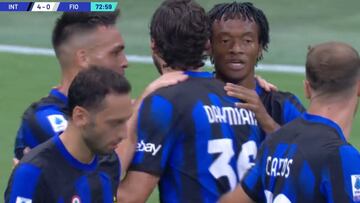 Juan Guillermo Cuadrado, jugador del Inter