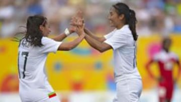 La selección mexicana de futbol femenil celebra un triunfo en Juegos Panamericanos.