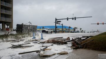 Another tropical storm has struck the east coast of the United States, prompting tornado and flood warnings from the National Weather Service.