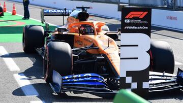 Carlos Sainz (McLaren MCL35). Monza, Italia. F1 2020. 