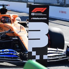 Sainz vuela y saldrá tercero