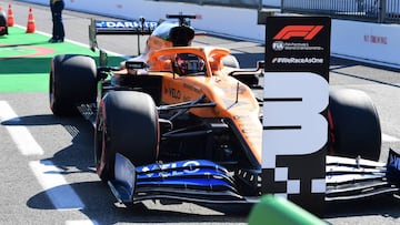 Carlos Sainz (McLaren MCL35). Monza, Italia. F1 2020. 