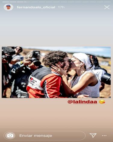 Linda Morselli, el inseparable apoyo de Fernando Alonso durante el Rally de Marruecos