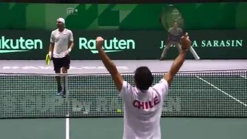 El eufórico punto que le dio a Chile su único triunfo en la Davis